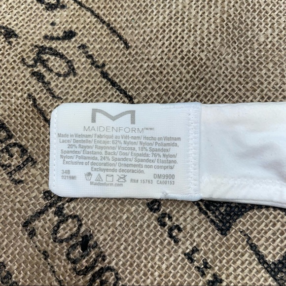 Maidenform NWT! Women's Love The Lift Push Up & In Demi Bra Size 34B - Picture 9 of 11